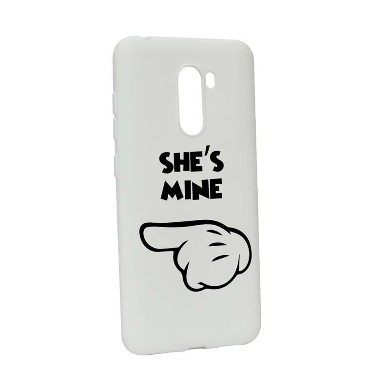 Husa Xiaomi PocoPhone F1, Silicon, She`s Mine W107