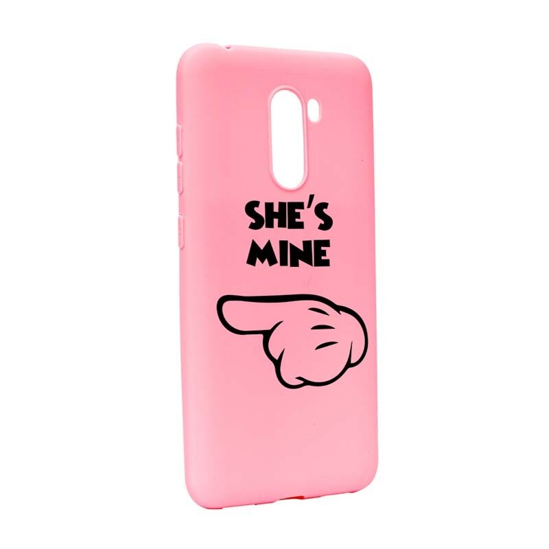 Husa Xiaomi PocoPhone F1, Silicon, She`s Mine P107