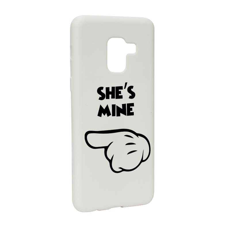 Husa Samsung Galaxy A5 2018, Silicon, She`s Mine W107