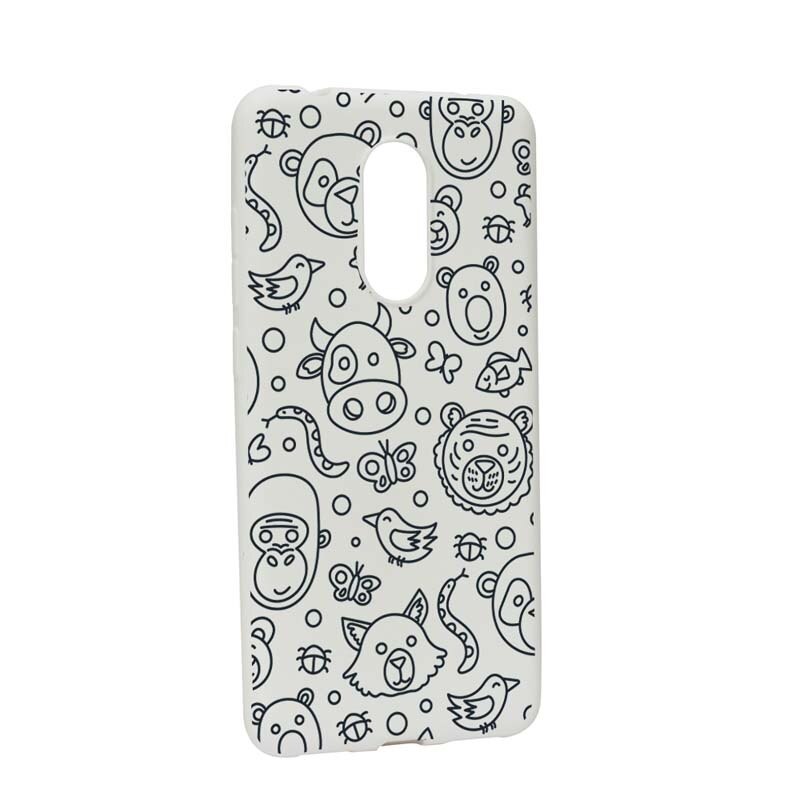 Husa Xiaomi Redmi Note 5 / Redmi 5 Plus, Silicon, Teddy W131