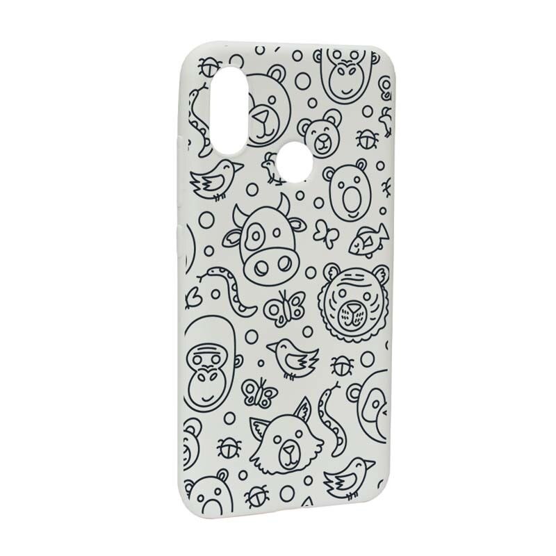 Husa Xiaomi Mi 8, Silicon, Teddy W131