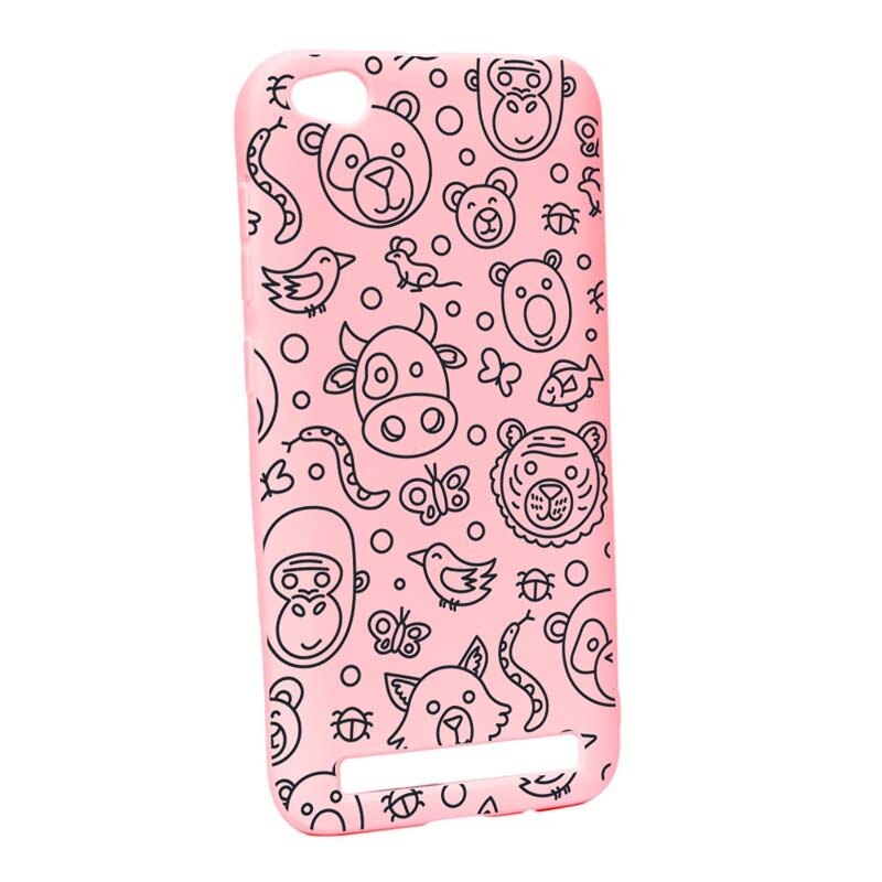 Husa Xiaomi Redmi 5A, Silicon, Teddy P131