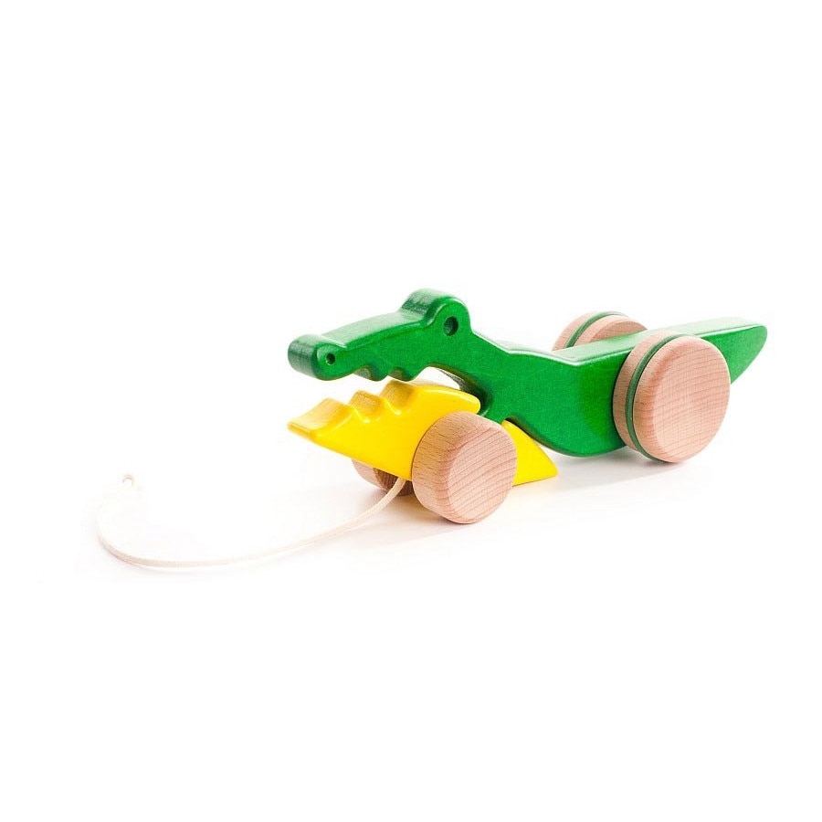 Crocodilul clap-clap, Bajo, Lemn, 18 luni+