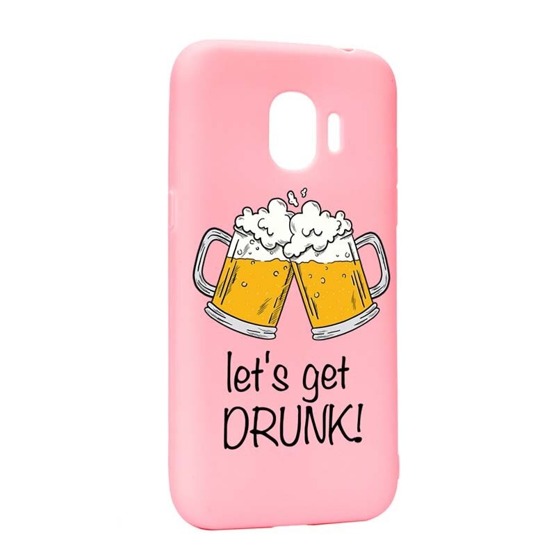 Husa Samsung Galaxy J4 2018, Silicon, Let`s Get Drunk P170
