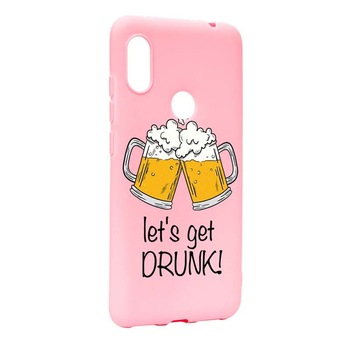 Husa Xiaomi Mi Max 3, Silicon, Let`s Get Drunk P170 Husa Xiaomi Mi Max 3, Silicon, Let`s Get Drunk P170