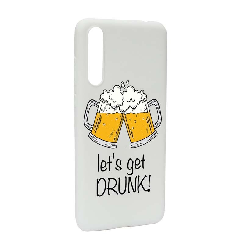 Husa Huawei P20, Silicon, Let`s Get Drunk W170
