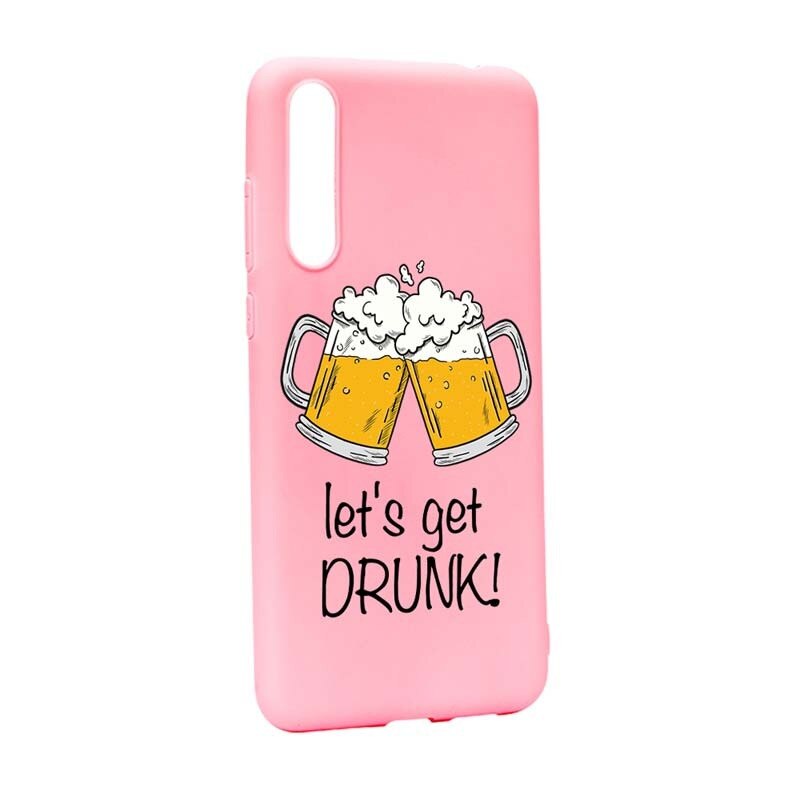Husa Huawei P20, Silicon, Let`s Get Drunk P170