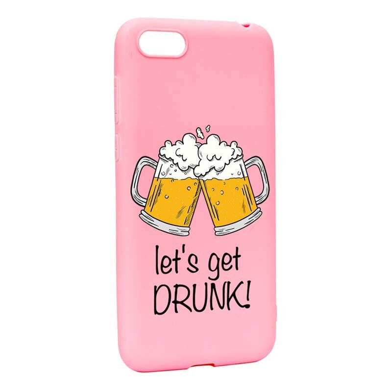 Husa Apple iPhone 6 / 6S, Silicon, Let`s Get Drunk P170