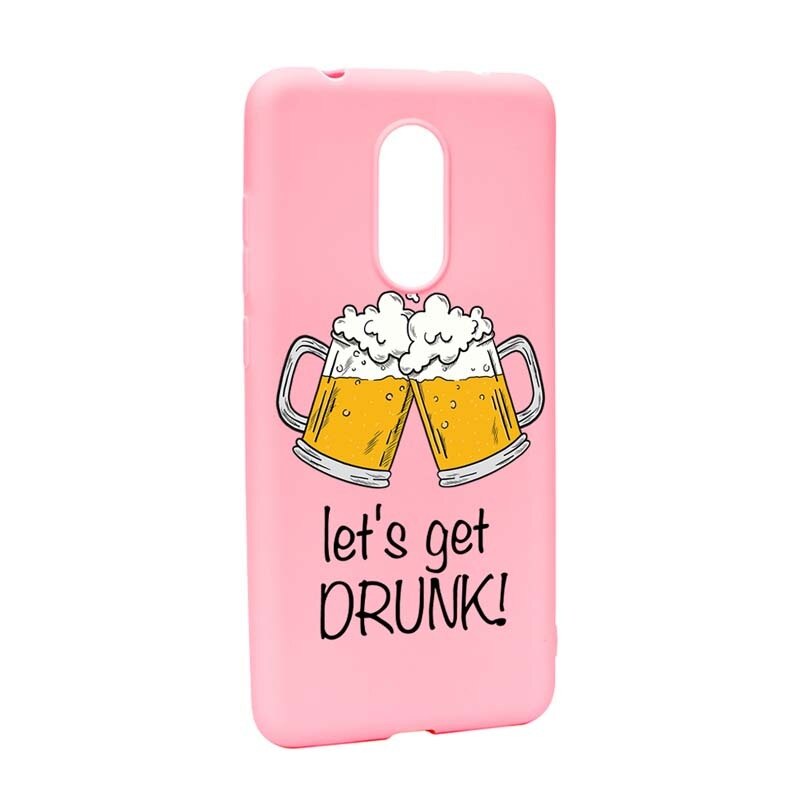 Husa Xiaomi Redmi 5, Silicon, Let`s Get Drunk P170