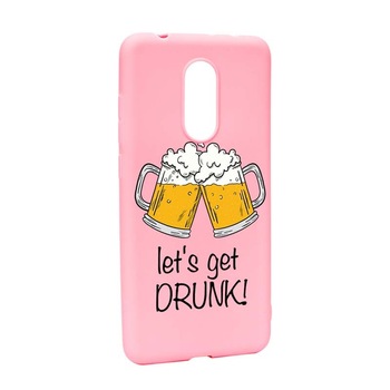 Husa Xiaomi Redmi 5, Silicon, Let`s Get Drunk P170 Husa Xiaomi Redmi 5, Silicon, Let`s Get Drunk P170
