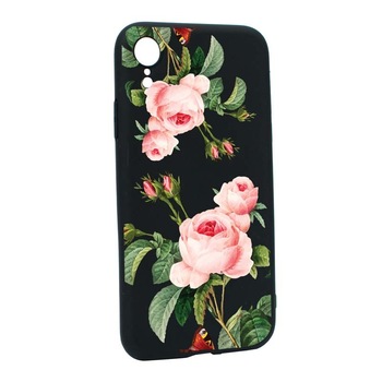 Husa Apple iPhone XR, Silicon, Rose B172 Husa Apple iPhone XR, Silicon, Rose B172