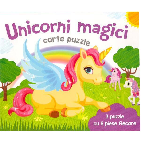 Unicorni Magici - Carte Puzzle