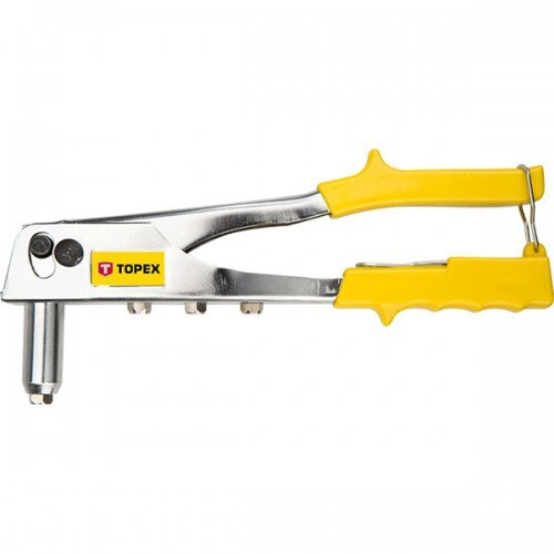 Cleste pentru nituri din Al pt: 2.4, 3.2, 4.0, 4.8 mm, Topex 43E707