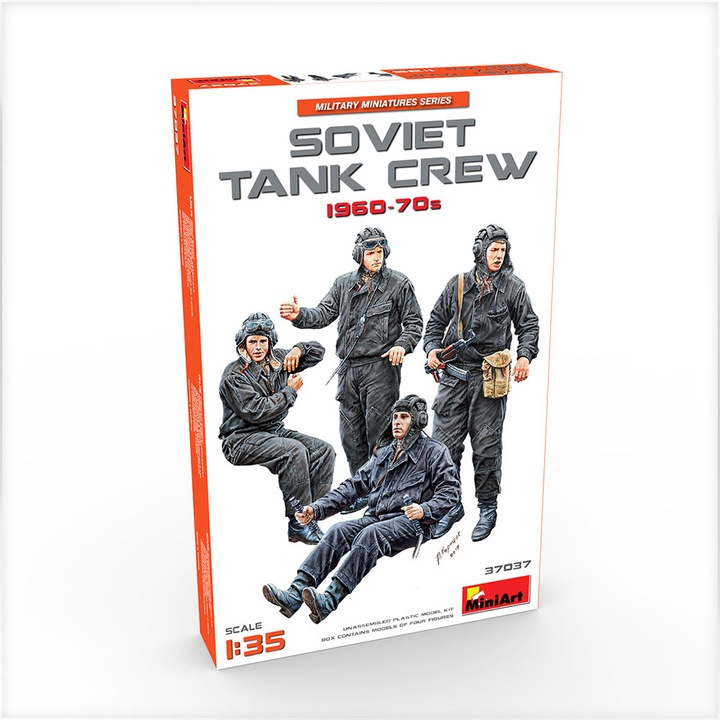 Военен модел MiniArt Съветски танков екипаж 1960-70' 1:35 Mini 37037
