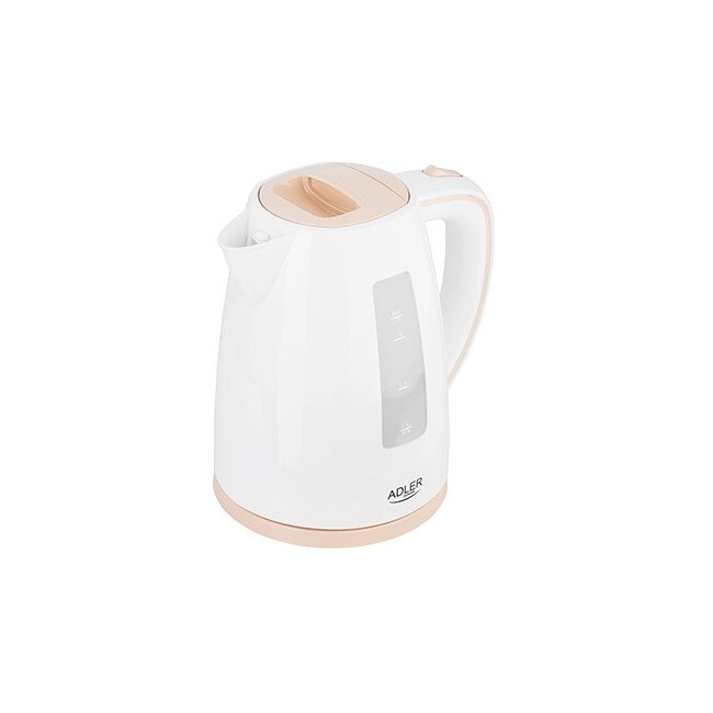 Fierbator Ceainic Electric Adler din Plastic, Capacitate 1.7 L, Putere 2200W, Oprire Automata si Baza Rotativa