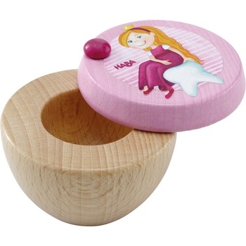 Cutia de dintisori a Printesei, Haba, Lemn, 6 ani+ Cutia de dintisori a Printesei, Haba, Lemn, 6 ani+