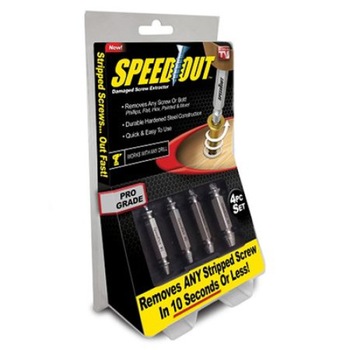 Set 4 extractoare pentru suruburi Speed Set 4 extractoare pentru suruburi Speed