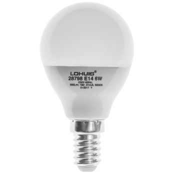 Bec LED Lohuis mini E14, 6W, lumina rece, dimabil, AN Bec LED Lohuis mini E14, 6W, lumina rece, dimabil, AN