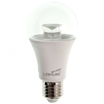 Bec LED Lohuis clasic A60, E27, 7W, lumina rece, AN Bec LED Lohuis clasic A60, E27, 7W, lumina rece, AN