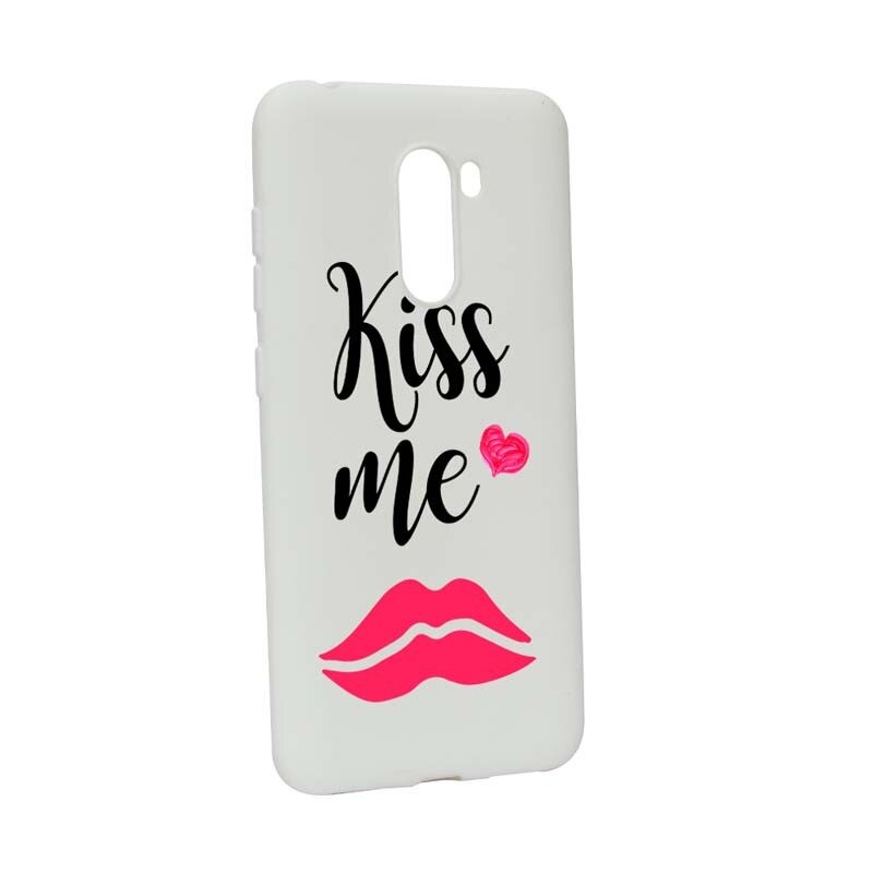 Husa Xiaomi PocoPhone F1, Silicon, Kiss Me W103