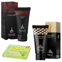 pachet promotional gel titan 50 ml  titan gel gold 50 ml  o cutie strongv cu 4 capsule imagen 6_0_
0