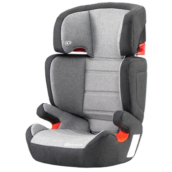 Scaun auto ISOFIX Kinderkraft Junior Fix, 15-36 kg, Negru/Gri Scaun auto ISOFIX Kinderkraft Junior Fix, 15-36 kg, Negru/Gri