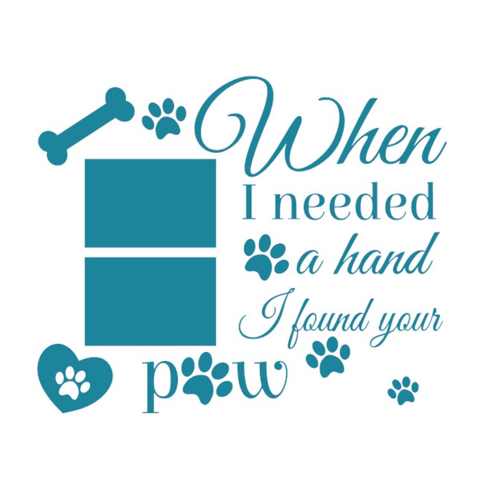 Sticker decorativ, F-dekormatrica, 48 x 39.5 cm, Turcoaz