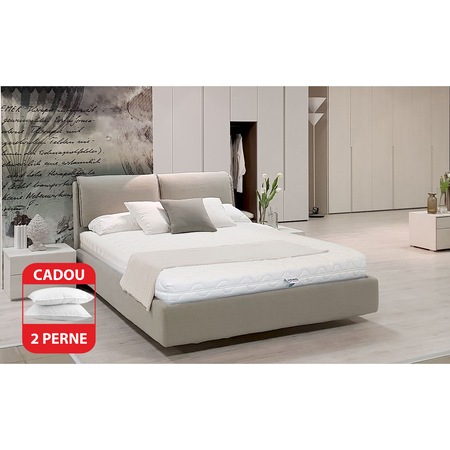 Saltea Kring Melody, ortopedica, 13+3+2, 160x200 cm, H 18 cm, husa cu fermoar