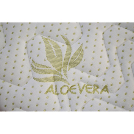 Saltea Kring Destiny, 5 zone confort, ortopedica, husa aloe vera 160x200 cm, H 18 cm, husa cu fermoar