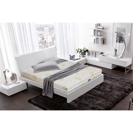 Saltea Kring Destiny, 5 zone confort, ortopedica, husa aloe vera 160x200 cm, H 18 cm, husa cu fermoar
