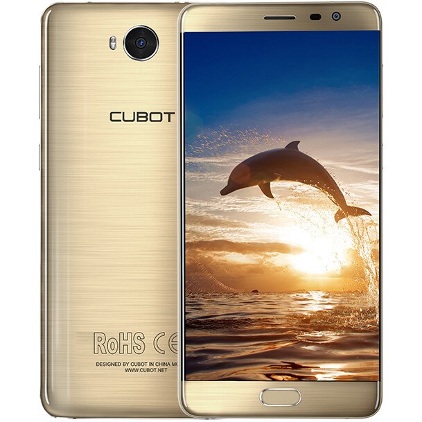 CUBOT A5, 8Core, cadru Metal, Auriu