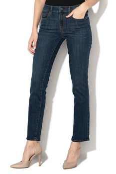 GAP, Blugi drepti cu aspect usor decolorat, Bleumarin inchis GAP, Blugi drepti cu aspect usor decolorat, Bleumarin inchis