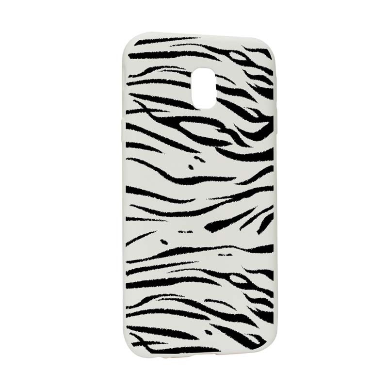 Husa Samsung Galaxy J7 2018, Silicon, Zebra W134