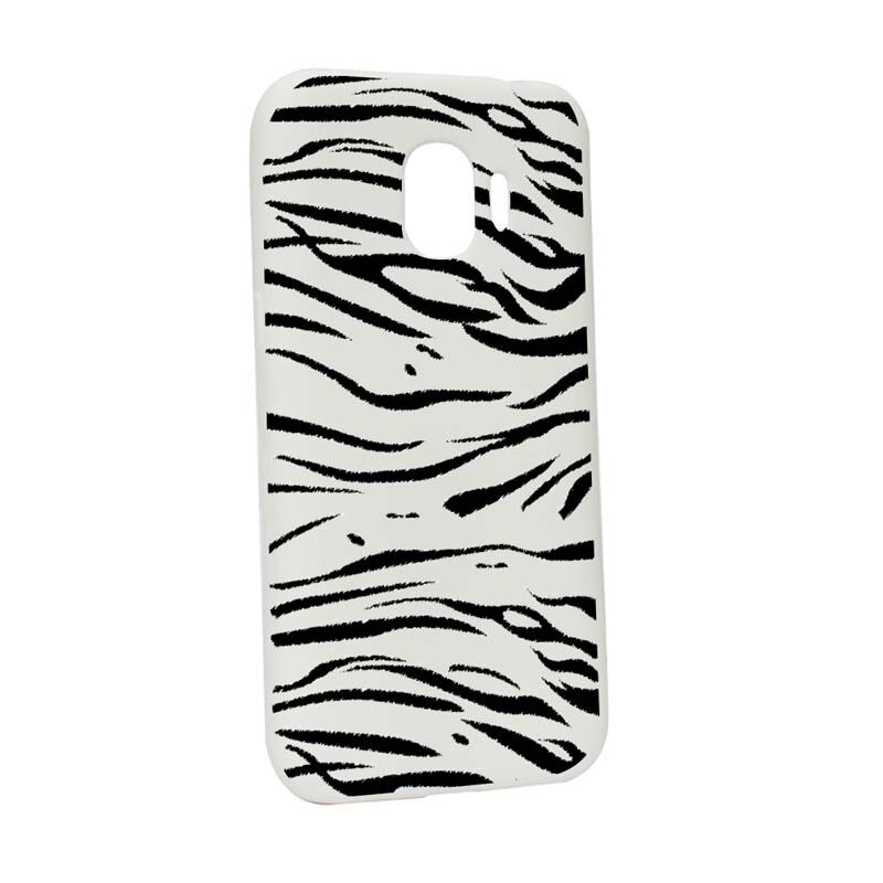 Husa Samsung Galaxy J4 2018, Silicon, Zebra W134