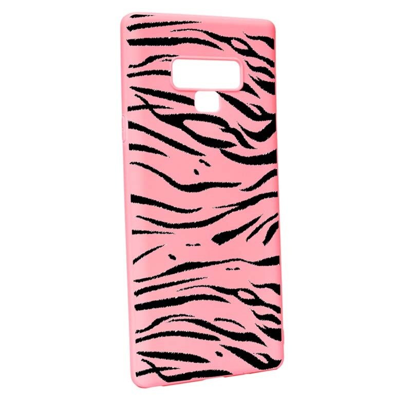 Husa Samsung Galaxy Note 9, Silicon, Zebra P134