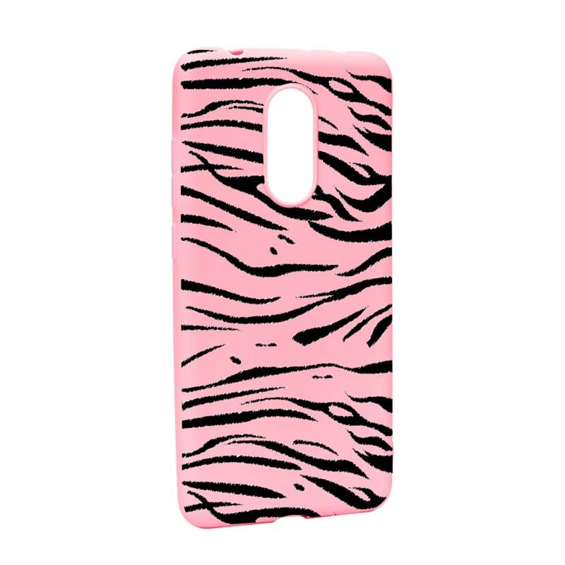 Husa Xiaomi Redmi 5, Silicon, Zebra P134