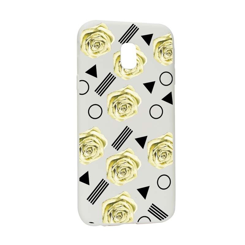 Husa Samsung Galaxy J7 2018, Silicon, Yellow Rose W137