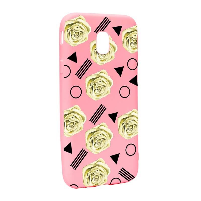 Husa Samsung Galaxy J7 2018, Silicon, Yellow Rose P137