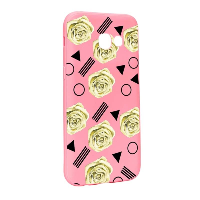 Husa Samsung Galaxy A3 2017, Silicon, Yellow Rose P137