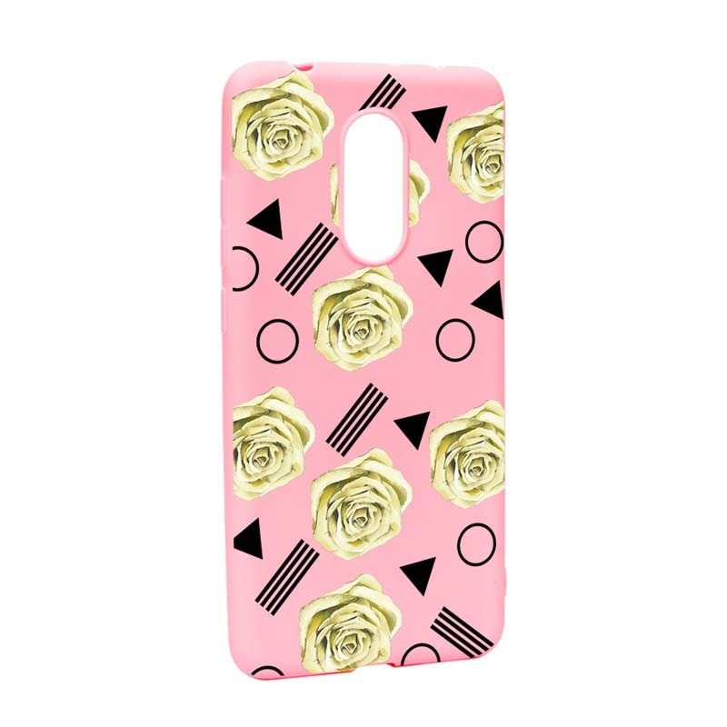 Husa Xiaomi Redmi 5, Silicon, Yellow Rose P137