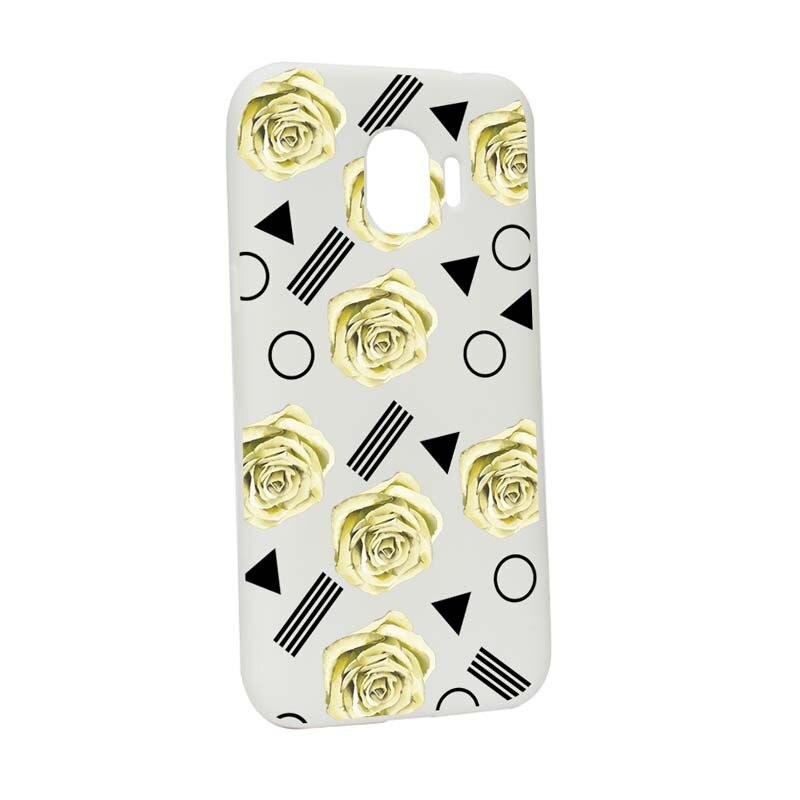 Husa Samsung Galaxy J4 2018, Silicon, Yellow Rose W137