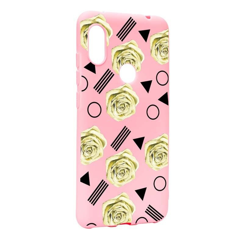 Husa Xiaomi Redmi Note 5 Pro, Silicon, Yellow Rose P137