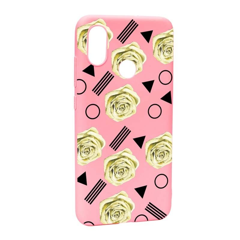 Husa Xiaomi Mi 8, Silicon, Yellow Rose P137