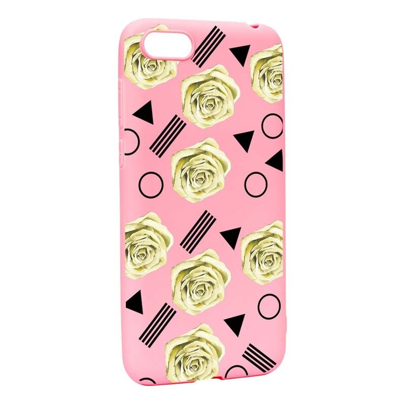 Husa Apple iPhone 6 / 6S, Silicon, Yellow Rose P137