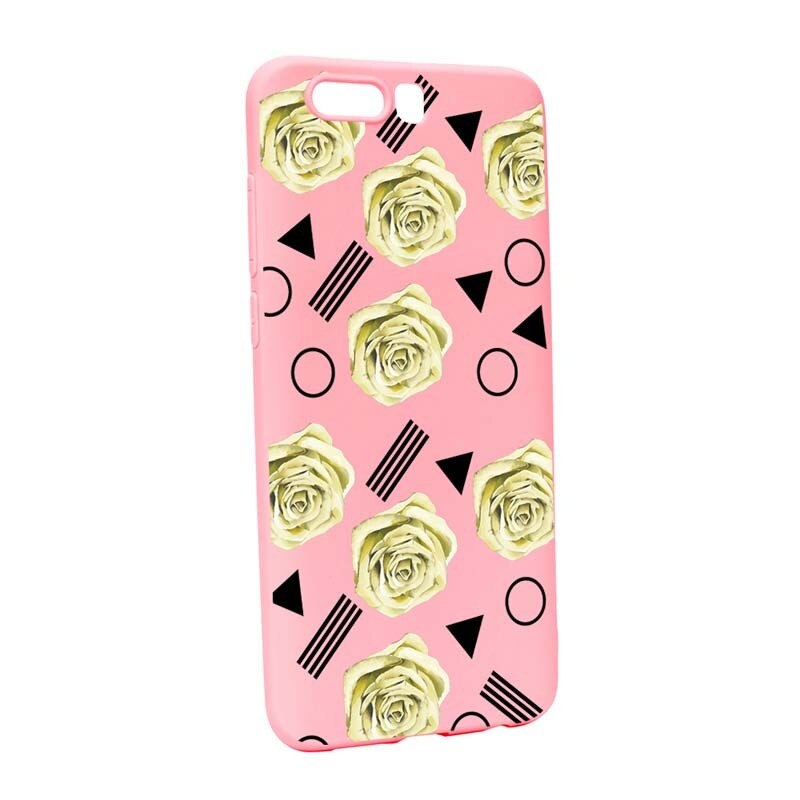 Husa Huawei Honor 9, Silicon, Yellow Rose P137