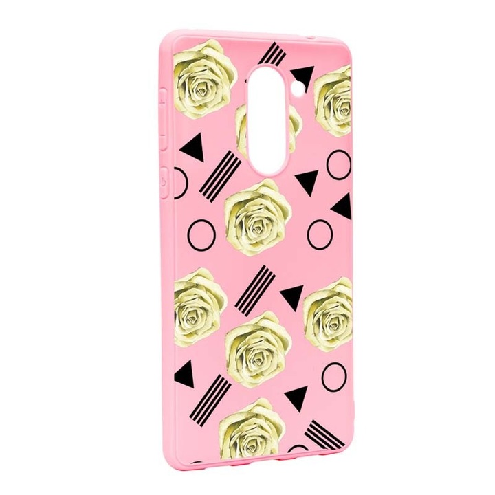 Husa Huawei Mate 9 Lite / Honor 6X, Silicon, Yellow Rose P137