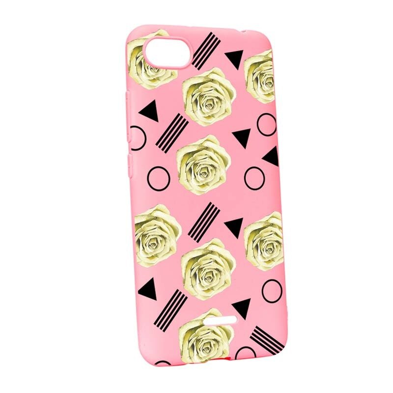 Husa Xiaomi Redmi 6A, Silicon, Yellow Rose P137