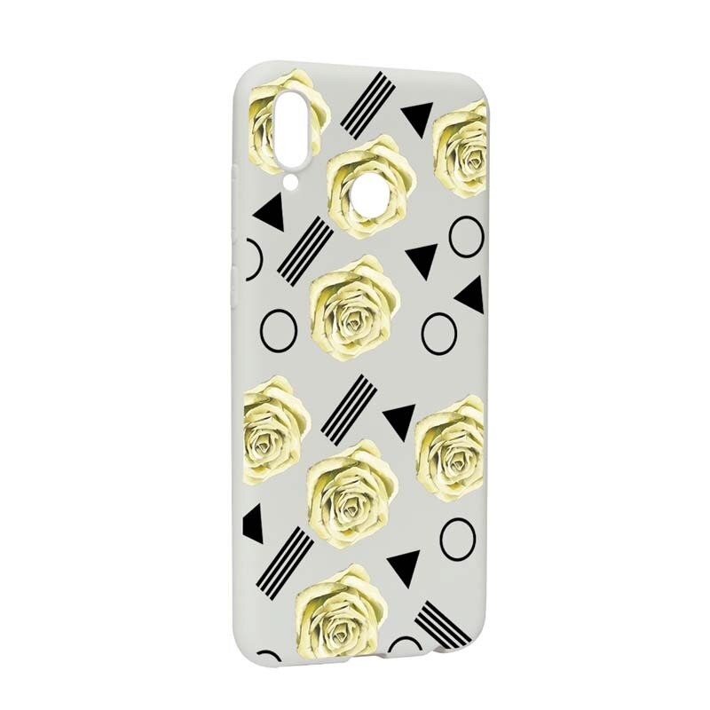 Husa Huawei Honor Play, Silicon, Yellow Rose W137