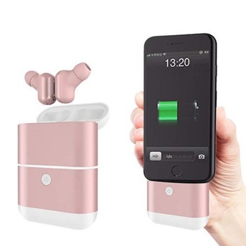 Casti wireless New Tehnology ISP Pink, Incarcare rapida telefon - Baterie Externa 1600 mAh, Compatibile Android & iOS, High Definition Sound, Conectare BlueTooth, Apeluri telefon, Casti wireless New Tehnology ISP Pink, Incarcare rapida telefon - Baterie Externa 1600 mAh, Compatibile Android & iOS, High Definition Sound, Conectare BlueTooth, Apeluri telefon,