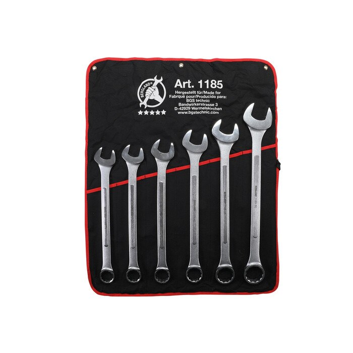 Set 6 chei combinate XXL, 34 -50 mm, producator BGS